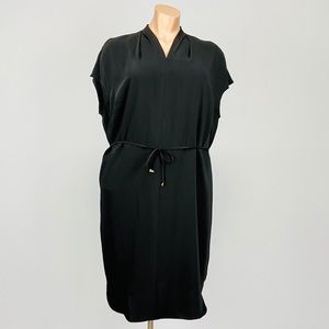 Ralph Lauren Woman Black Cap Sleeve Dress Plus 18W